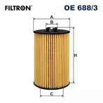 Масляный фильтр Filtron  OE 688/3