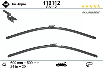 SWF AquaBlade 119112 <span>щетки стеклоочистителя 600/500 мм</span>