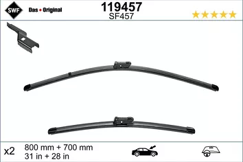 SWF VisioFlex 119457 <span>щетки стеклоочистителя 800/700 мм</span>