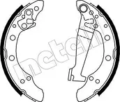 Задние тормозные колодки Metelli 53-0462 для Skoda Fabia 1 пок. / Combi