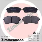 Передние тормозные колодки Zimmermann 22485.170.1 для Land Rover Discovery Sport 1 пок. / рестайлинг