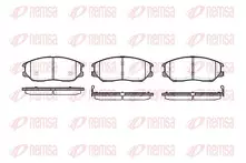Передние тормозные колодки Remsa 1085.02 для SsangYong Rodius 1 пок.