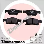 Задние тормозные колодки Zimmermann  25196.180.1