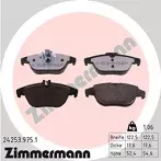 Задние тормозные колодки Zimmermann  24253.975.1