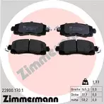Передние тормозные колодки Zimmermann  22800.170.1