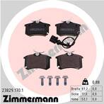 Задние тормозные колодки Zimmermann 23829.170.1 23829.170.1