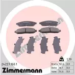 Передние тормозные колодки Zimmermann 24227.160.1 для Nissan Pathfinder 3 пок. / R51 / рестайлинг