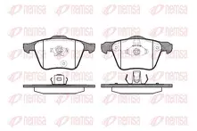 Передние тормозные колодки Remsa 1043.00 для Volvo XC90 1 пок. / 275 / рестайлинг