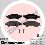 Передние тормозные колодки Zimmermann 25632.165.1 25632.165.1