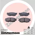 Передние тормозные колодки Zimmermann  24317.175.1