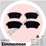 Задние тормозные колодки Zimmermann  22588.175.1