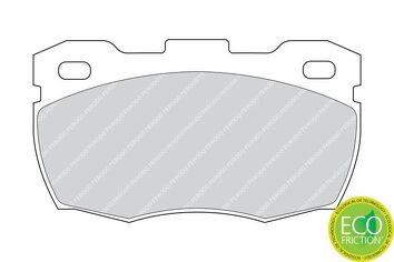 Ferodo Premier Eco Friction FDB871 <span>тормозные колодки передние</span>
