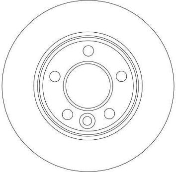 TRW DF4312 <span>тормозные диски вентилируемый</span>