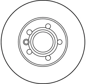 TRW DF2809 <span>тормозные диски вентилируемый</span>