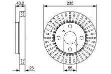 Тормозные диски Bosch 0 986 479 W10 0 986 479 W10