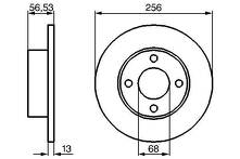 Тормозные диски Bosch  0 986 478 130