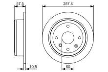 Тормозные диски Bosch 0 986 479 S08 0 986 479 S08