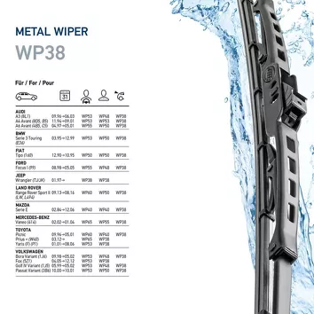 Hella Metal WP15 <span>щетка стеклоочистителя 375 мм</span>