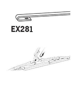 Trico ExactFit Rear EX281 <span>задний дворник 280 мм</span>