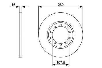 Bosch 0 986 479 390 <span>тормозные диски </span>