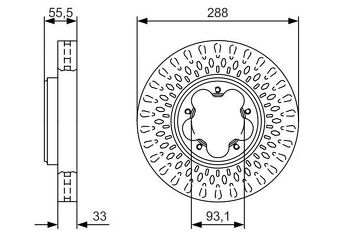 Bosch 0 986 479 A49 <span>тормозной диск </span>