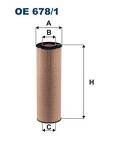 Масляный фильтр Filtron OE 678/1 OE 678/1