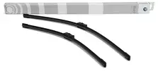 Комплект дворников BMW Original 650/500 мм 61612458017