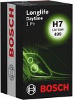Bosch Long Life Daytime H7  1987302078