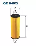 Масляный фильтр Filtron  OE 640/3