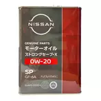 Моторное масло Nissan Strong Save X 0W-20 4л.KLAP000204