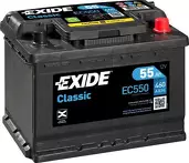 Аккумулятор Exide Classic 55 Ач  EC550