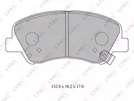 Передние тормозные колодки Lynx  BD-3619