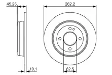 Тормозной диск Bosch  0 986 479 A44