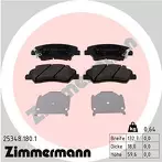 Передние тормозные колодки Zimmermann  25348.180.1