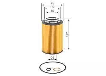 Bosch F026407158 <span>масляный фильтр</span>