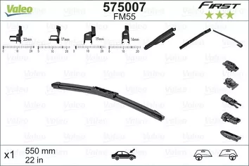 Valeo First Multiconnection v2 FM55 <span>щетка стеклоочистителя 550 мм</span>