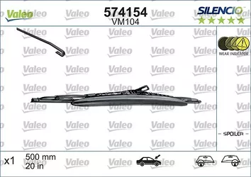 Valeo Silencio Performance Spoiler VM104 <span>щетка стеклоочистителя 500 мм</span>