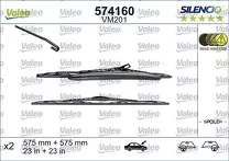 Комплект дворников Valeo Silencio Performance Spoiler 575/575 мм VM201