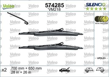 Valeo Silencio Performance Spoiler VM218 <span>щетки стеклоочистителя 700/650 мм</span>