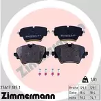Передние тормозные колодки Zimmermann  25617.185.1