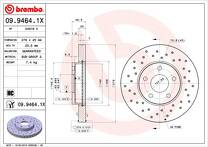 Тормозной диск Brembo Xtra Line  09.9464.1X