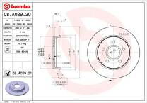 Тормозной диск Brembo Prime Line  08.A029.21