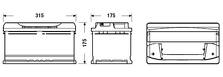Аккумулятор Exide Excell 80 Ач  EB802