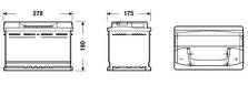 Аккумулятор Exide Excell 74 Ач  EB740