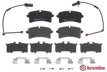 Задние тормозные колодки Brembo P 85 151 для Bentley Mulsanne 2 пок.