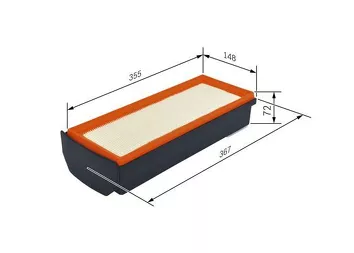 Bosch F026400409 <span>воздушный фильтр </span>
