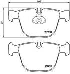 Задние тормозные колодки Brembo  P 06 026