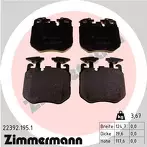 Передние тормозные колодки Zimmermann  22392.195.1