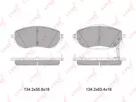 Передние тормозные колодки Lynx  BD-7605