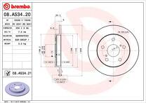 Тормозной диск Brembo Prime Line  08.A534.21